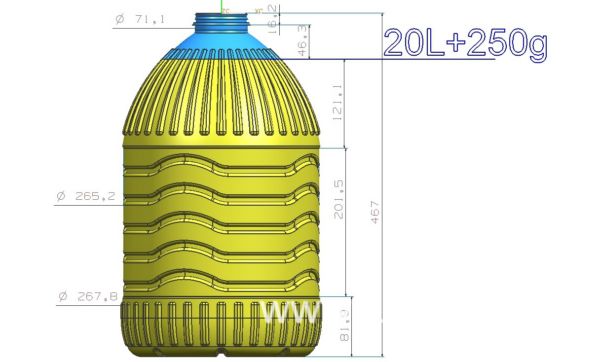 20L OPEN MOLD