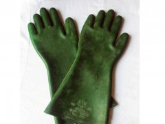 华南耐酸碱手套/耐酸碱手套/天然橡胶手套