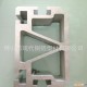 6063工业铝合金型材框架定制 机械手异型材挤压开模
