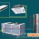 菲达斯小型商用空气能中央空调热水机组PHWH220HA/AC节电设备