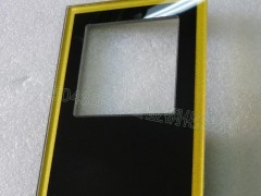 生产整板丝印玻璃 开孔金边钢化玻璃  丝印玻璃加工
