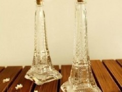 欧式ZAKKA杂货 复古漂流瓶 许愿瓶 小号巴黎埃菲尔铁塔玻璃瓶 喜糖瓶 家居摆件厂家销售量大优惠