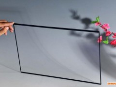 专业加工 广告机显示屏钢化玻璃面板 高品质高透光率钢化玻璃