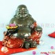 供应龙泽窑LZ3068R6寸瓷器笑弥勒佛托盘-陶瓷佛像