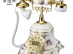 供应佳话坊GBD-6022美人鱼电话仿古电话机，陶瓷电话机批发