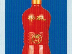 【厂家直售】 高档玻璃酒瓶 精美玻璃喷釉酒瓶 婚宴玻璃瓶