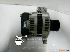 柳工225-7发电机配康明斯发动机24V45A8PK轮发电机