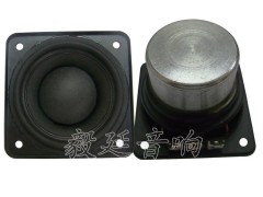 厂家定制多媒体音箱喇叭 2.25寸方形内磁全频扬声器 4欧10W喇叭