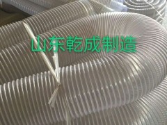 PVC透明塑筋通风管 钢丝管   排尘管 伸缩管 吸尘管50*0.6mm