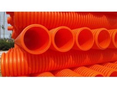 厂家直销 复合增强CM PVC电力波纹管  耐温性能好 高品质防腐蚀