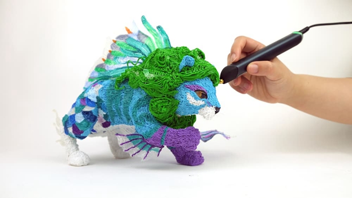 wobbleworks发布新款3d打印笔3doodler create