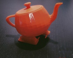 长脚的茶壶stl文件下载（3D打印模型）