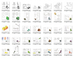 64个经典三维练习图 （SolidWorks设计，Sldprt格式）