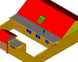 自建房屋 CAD图纸（中望3D/AutoCAD-ZWCAD/dwg格式）