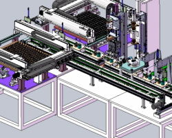 电子驻车制动系统（EPB）全自动组装检测机 （SolidWorks设计，Sldprt/Sldasm格式）