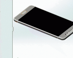 vivo x7手机 （SolidWorks设计，Sldprt格式）