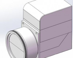 直进直出振镜 行业资料（SolidWorks设计，step(stp)格式）