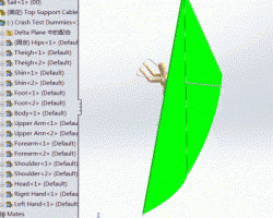 滑翔机模型 （SolidWorks设计，Sldprt/Sldasm格式）