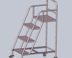 梯子 （SolidWorks设计，iges(igs)格式）