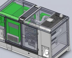 柴油发电机组 （SolidWorks设计，step(stp)格式）