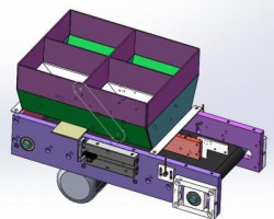 带料斗供料包装类输送带 （SolidWorks设计，Sldprt/Sldasm格式）