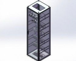 2000x600x600配电箱 （SolidWorks设计，Sldprt/Sldasm格式） （SolidWorks设计，Sldprt/Sldasm格式）
