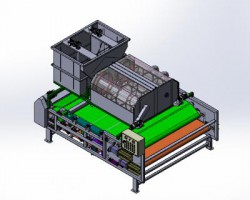 污泥脱水机 （SolidWorks设计，Sldprt/Sldasm格式）