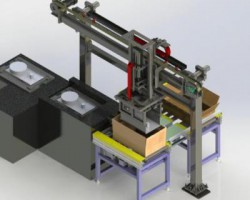 自动装箱机 （SolidWorks/ProE/UG(NX)/Catia设计，step(stp)格式）