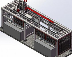 高速移栽机 （SolidWorks/ProE/UG(NX)/Catia设计，step(stp)格式）