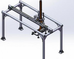吸吊机 （SolidWorks/ProE/UG(NX)/Catia设计，step(stp)格式）