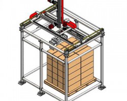 四轴码垛机械手 （SolidWorks/ProE设计，step(stp)格式）