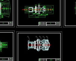 数控车床大赛选拔题目用图 CAD图纸（AutoCAD-ZWCAD设计，dwg格式）