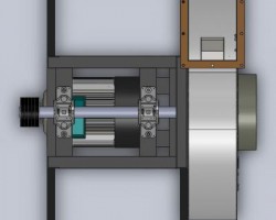 强力l排气扇 （SolidWorks设计，iges(igs)格式）