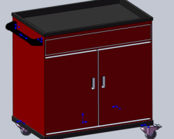 工具车 （SolidWorks设计，Sldprt/Sldasm格式）