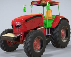 拖拉机 （SolidWorks/3dsMax设计，3DS/3DM格式）