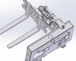 经典传动之卡车底盘180度旋转机构 （SolidWorks/ProE/Creo设计，step格式）