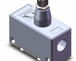 低温单向节流阀 （SolidWorks设计，step/iges/Sldprt/Sldasm/SLDDRW/x_t格式）