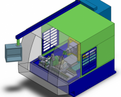 D09-01-00万能工具磨床 （SolidWorks设计，step/iges/Sldprt/Sldasm/x_t格式）