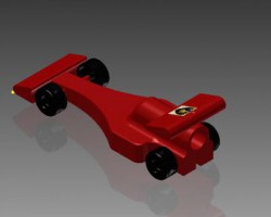 F1赛车inventor模型 （Inventor设计，ipt/iam格式）