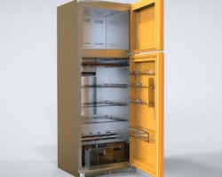 上下单开门冰箱（SolidWorks设计，Sldprt/Sldasm格式）
