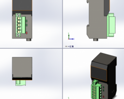 传感器通讯单元（SolidWorks设计，Sldprt/Sldasm格式）