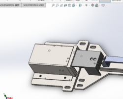 安全门把锁（SolidWorks设计，Sldprt/Sldasm格式）