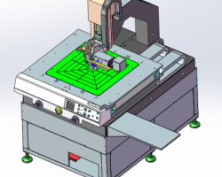 全自动CNC影像仪（SolidWorks设计，iges/Prt格式）