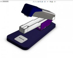 钉书机（SolidWorks设计，Sldprt/Sldasm格式）