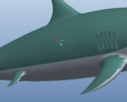 3D曲面学习－大白鲨（ProE设计，Prt格式）