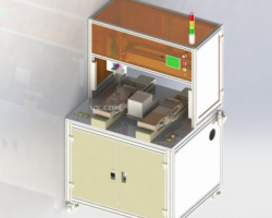 吸取式自动锁螺丝机（SolidWorks设计，step格式）