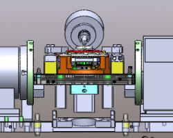 油泵前壳体OP10夹具图（SolidWorks设计，step/Sldprt/Sldasm/SLDDRW格式）