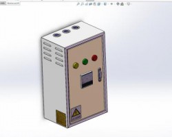 一个配电箱（SolidWorks设计，Sldprt/Sldasm格式）