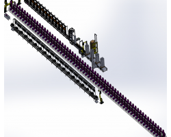 倍速链及机器人包装（SolidWorks设计，Sldprt/Sldasm格式）