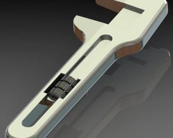 扳手（SolidWorks设计，step/iges/Sldprt/Sldasm/x_t格式）